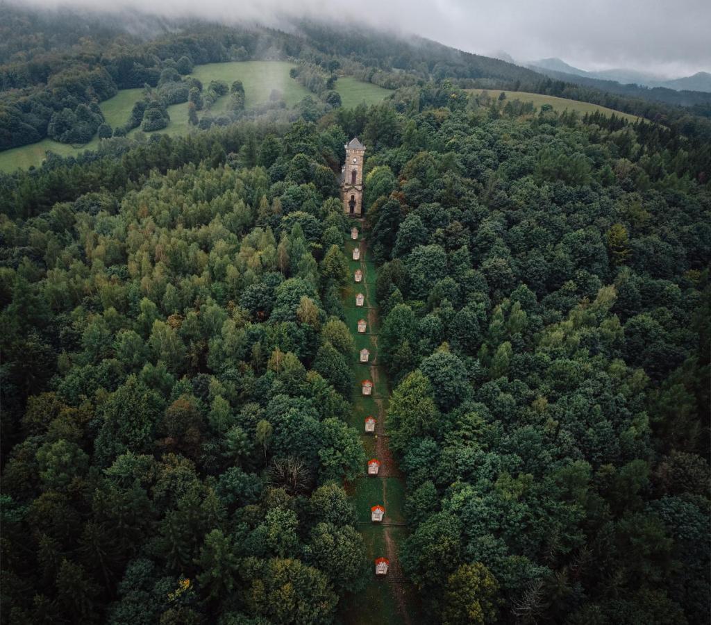 Penzion U Vyhlidky ชริบสกา ภายนอก รูปภาพ