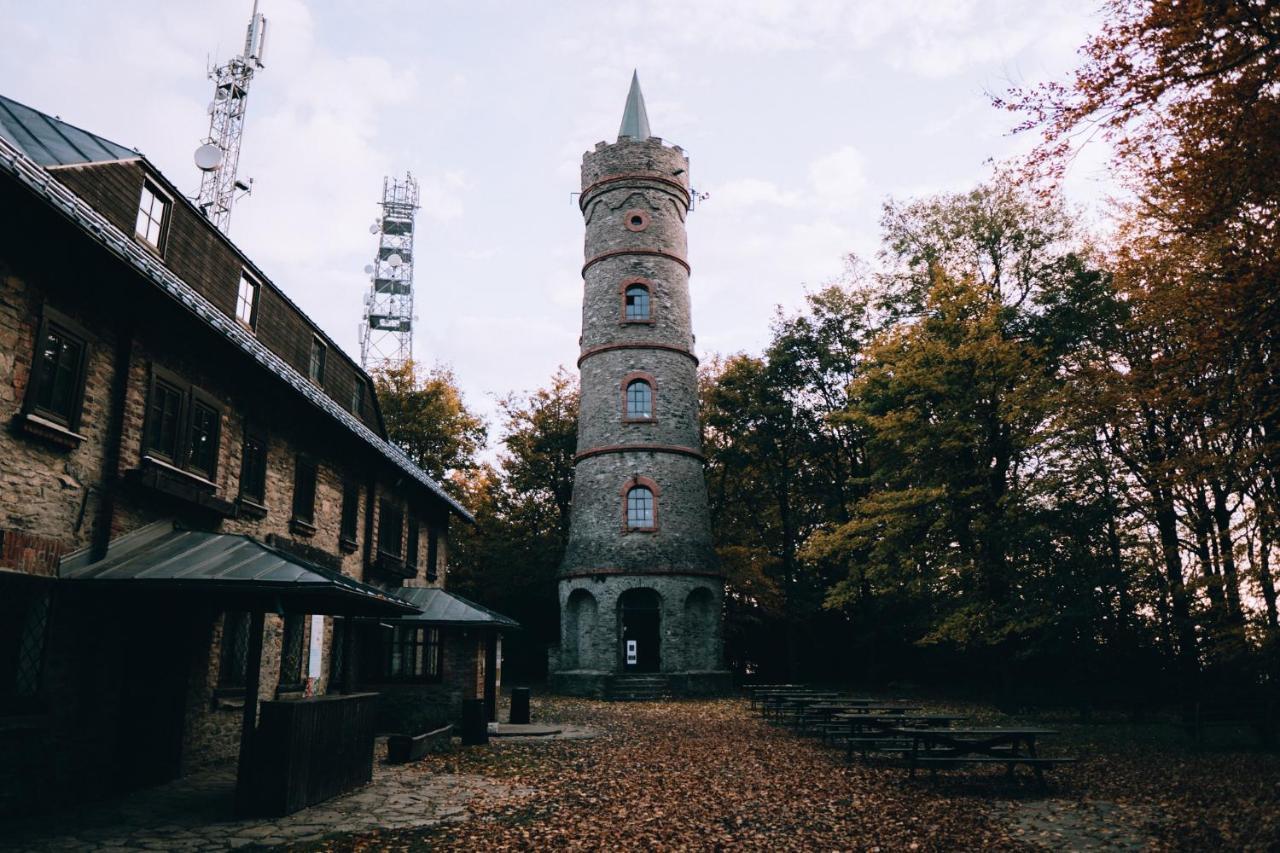 Penzion U Vyhlidky ชริบสกา ภายนอก รูปภาพ
